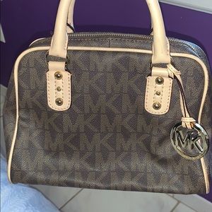 Michael Kors Authentic MK Pattern Purse